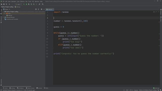 The Guessing Game | Python Tutorial #10 смотреть онлайн