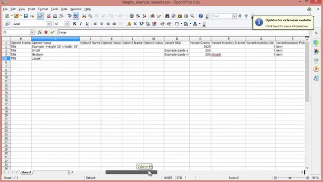 Shopify. How To Create CSV File For Products Import смотреть онлайн
