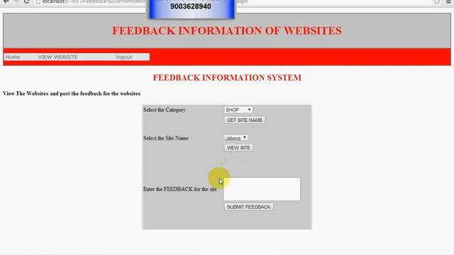 Feedback Management System смотреть онлайн