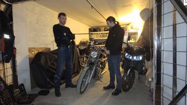 Добрались до ремонта Suzuki VS800 Intruder