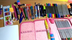 Собираем пенал в школу  // Back to school // Алина Зосим