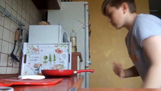 Cooking|Вкусная яичница с ветчиной| смотреть онлайн