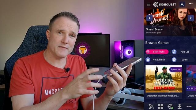 SIDEQUEST MOBILE APP SETUP GUIDE | Oculus Quest 2 | SIDELOAD WITHOUT A PC! смотреть онлайн