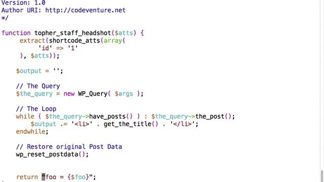 WordPress Development, Lesson #29: Creating WordPress Shortcodes смотреть онлайн