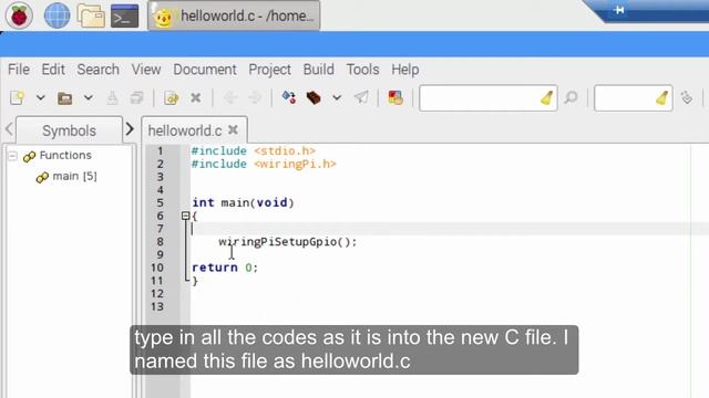 undefined reference to wiringPiSetupGpio - C with geany programmer for raspberry Pi 3 смотреть онлайн