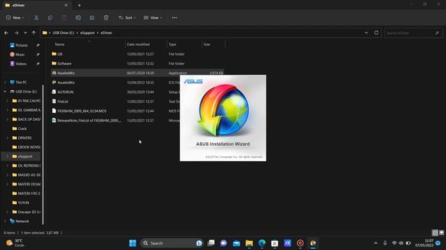 Cara Instal Driver Asus Tuf Dash F15 Setelah Riset Windows 10/11 смотреть онлайн