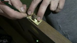 Установка ручки - защёлки на межкомнатную дверь своими руками/Handle installation - latches