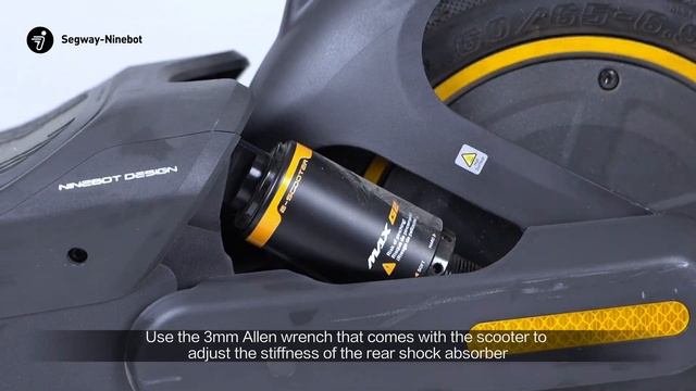 Segway Ninebot MAX- G2 Shock Absorber Adjustment Replacement смотреть онлайн