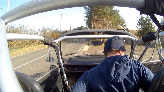 Bub The Beetle's First Drive - AMR500 Supercharged 1973 1303 1600cc Aircooled VW