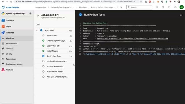 Python Azure Integration and Execution смотреть онлайн