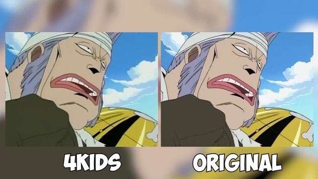 One Piece censorship comparison смотреть онлайн