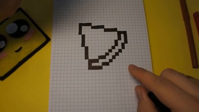 Рисуем по клеточкам- ПИЦЦА (PIZZA)! смотреть онлайн