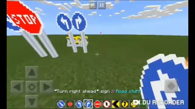 Minecraft Pe|Road Sign|mod/addons