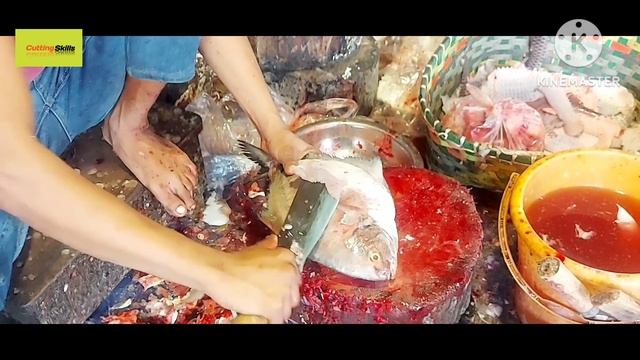 Mastering the rupchanda fish cutting, Fish cutting videos смотреть онлайн