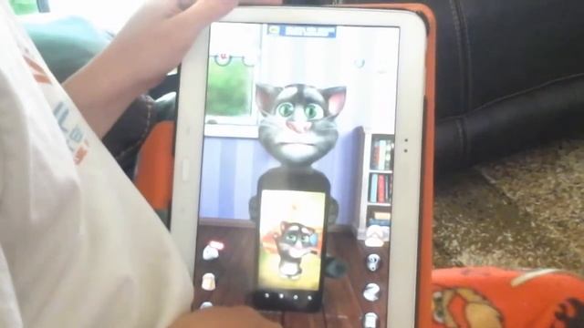 Говорящая кошка.. повторяет слова..PLAY STORE..CША..