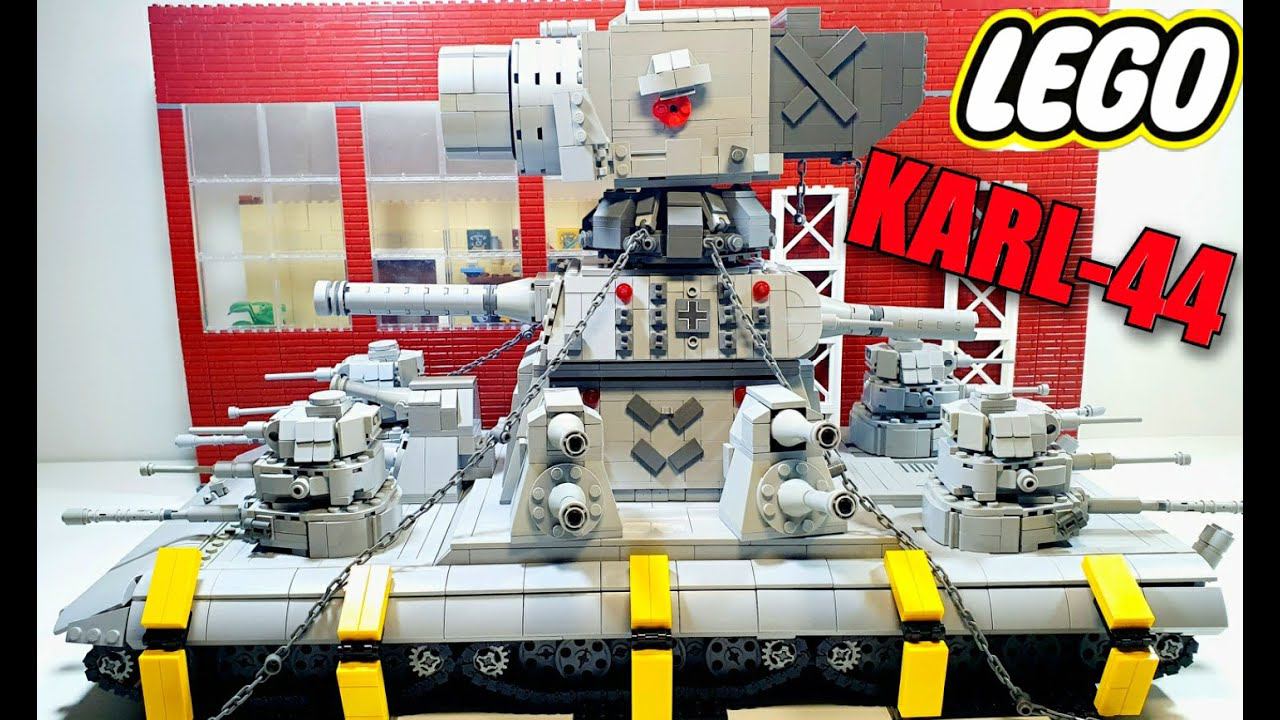 LEGO СТАЛЬНОЙ МОНСТР KARL 44 . лего самоделка карл 44 смотреть онлайн
