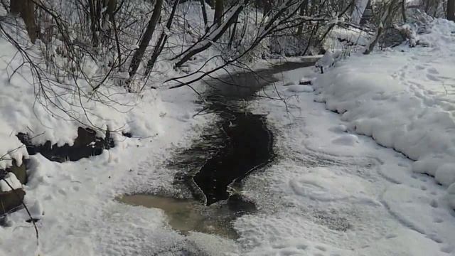 Зимний ручей _часть вторая.
