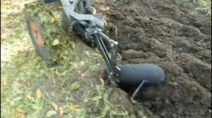 ВСПАШКА ГОРЧИЦЫ МОТОБЛОКОМ КРОТ.