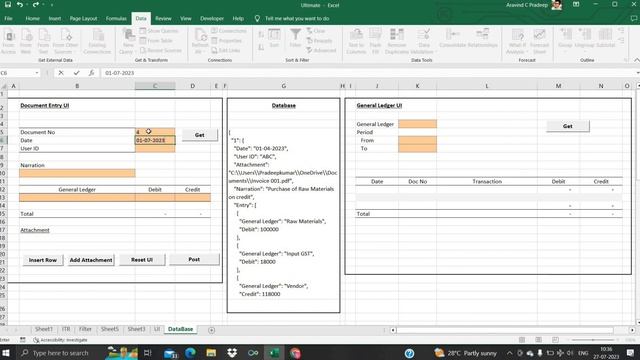 Micro-ERP | Concept Demo | MS Excel | Visual Basics | JSON смотреть онлайн