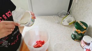 ЙОГУРТ ИЗ КЛУБНИКИ?/БЫСТРЫЙ ДОМАШНИЙ ДЕСЕРТ?
