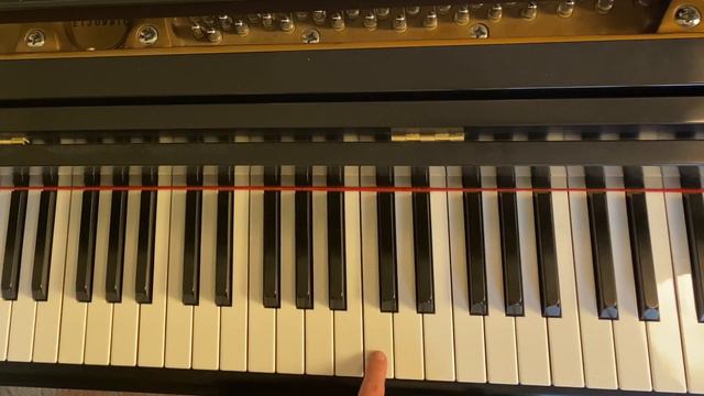 Piano Lesson No. 1 Taught By A Pianist
