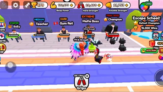 ?NEW CODES?FOR ARM WRESTLE SIMULATOR / ROBLOX ARM WRESTLE SIMULATOR смотреть онлайн