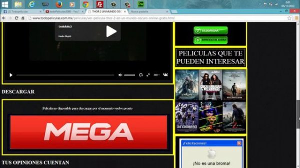 THOR 2: UN MUNDO OSCURO [LATINO][CAM-V2] || Online, Descargar