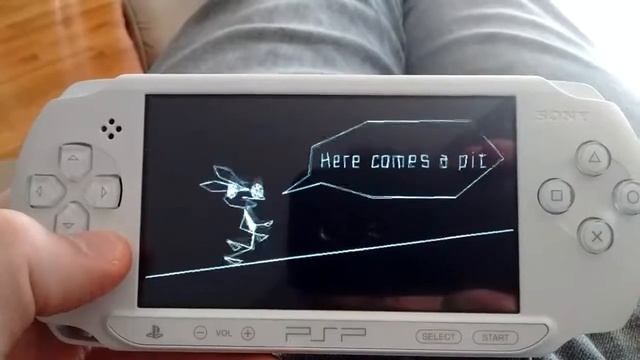 Vib-Ribbon on a PSP смотреть онлайн