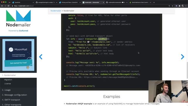 Sending Emails with Node.js смотреть онлайн