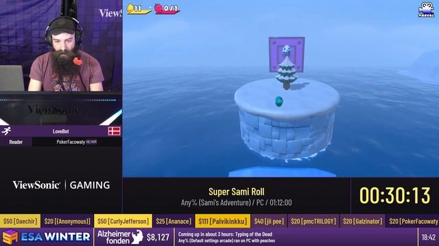 Super Sami Roll [Any% (Sami's Adventure)] by LoveBot - #ESAWinter22 смотреть онлайн