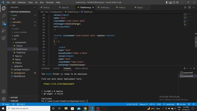 A React TODO LIST APP | A React app for your list of items смотреть онлайн