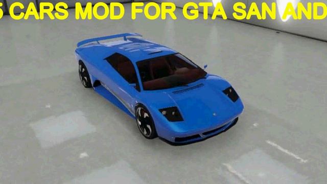 Infernus GTA 5 CARS Mod pour GTA SAN ANDREAS смотреть онлайн