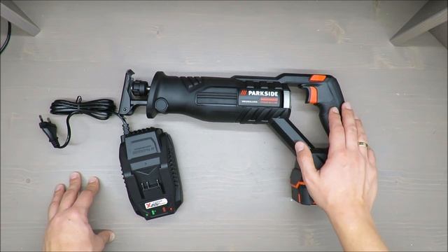Parkside Performance Cordless Sabre Saw 20V PSSAP 20-Li B2 REVIEW (Lidl 20V 120W 4.5A 21.5V 72Wh) смотреть онлайн