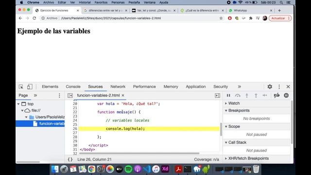 Aprendiendo Javascript - Lección nº4: Var, Let y Const смотреть онлайн