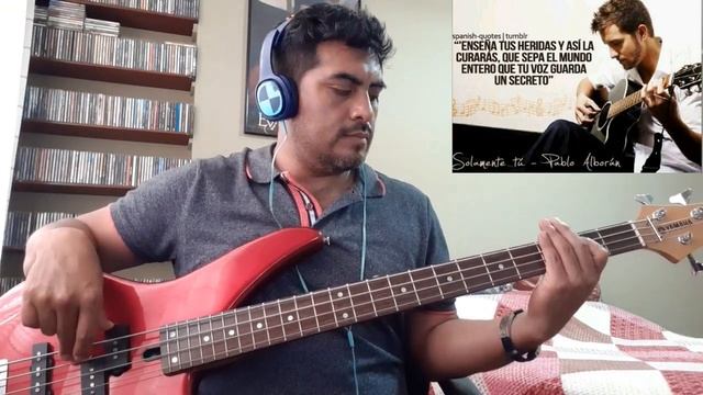 Pablo Alborán - Solamente tu (Versión Bachata) Bass Cover смотреть онлайн