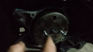 Как снять ротор генератора (магнит) на скутере без съемников