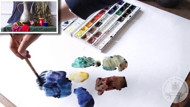 Цветоведение. Смешение красок смотреть онлайн