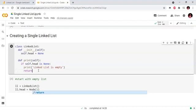 4.1 - Creating a Single Linked List in Telugu || Data Structures and Algorithms || Python Coding смотреть онлайн