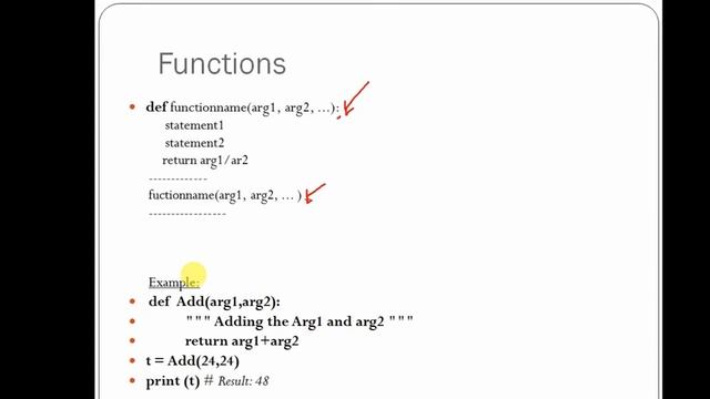 PYTHON BASICS -Function in Python смотреть онлайн