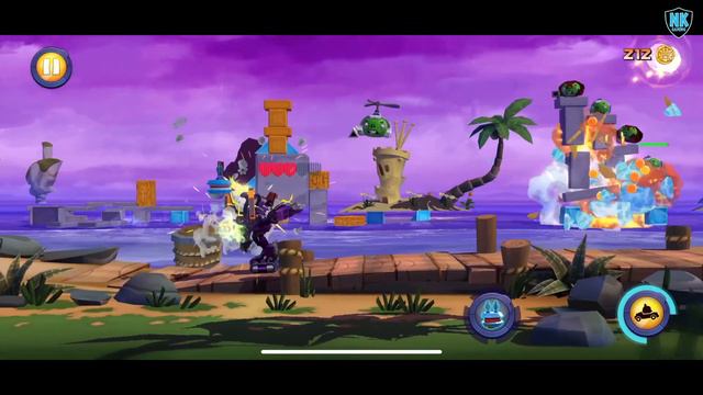 Angry Birds Transformers 2.0 - Some Holiday Sun! - Day 3 - Featuring Shockwave смотреть онлайн