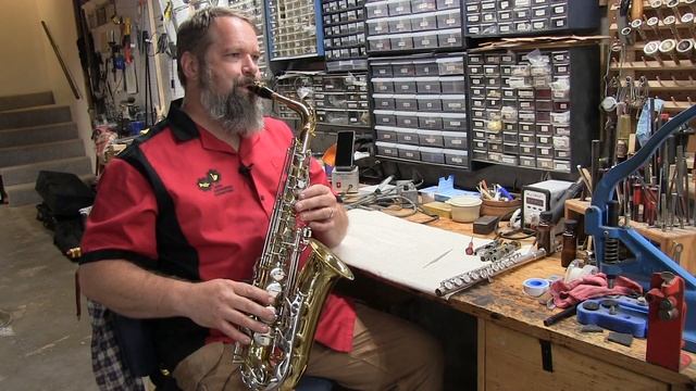 Sax G# adjustment смотреть онлайн