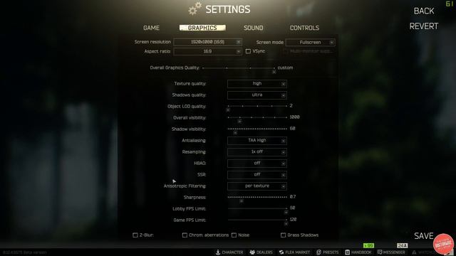 Escape From Tarkov / Patchnotes 0.12.4.6617 / Grafikeinstellungen / German / Deutsch / смотреть онлайн