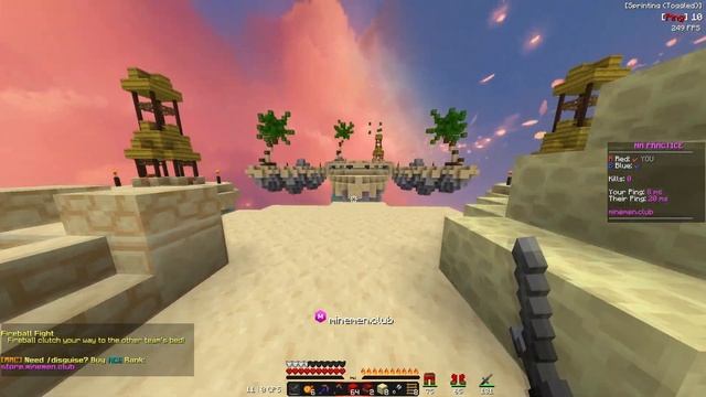 Playing Fireball Fight Until I Lose (Minemenclub) смотреть онлайн