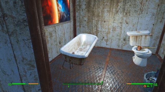 Построил Советскую девятиэтажку в Фоллауте 4. Экскурсия по двору и квартирам. смотреть онлайн