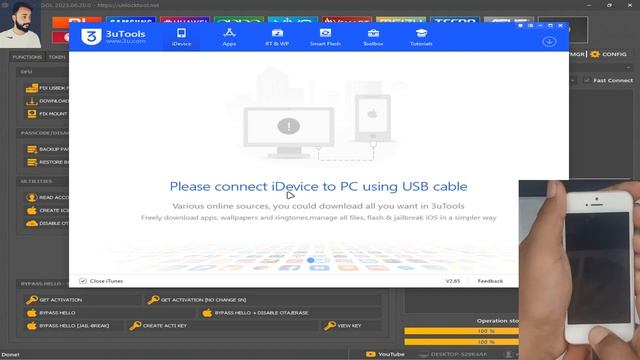 iPhone SE iCloud Sim Bypass Unlock Tool - iOS 15.7.7 iCloud Remove Disable/Unavailable смотреть онлайн