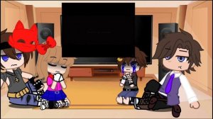 Past aftons react to future self [Fnaf] [Afton]