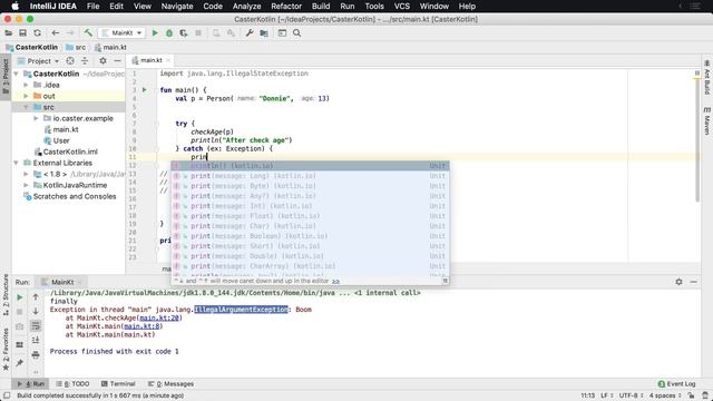 Kotlin Try/Catch vs Try/Finally смотреть онлайн