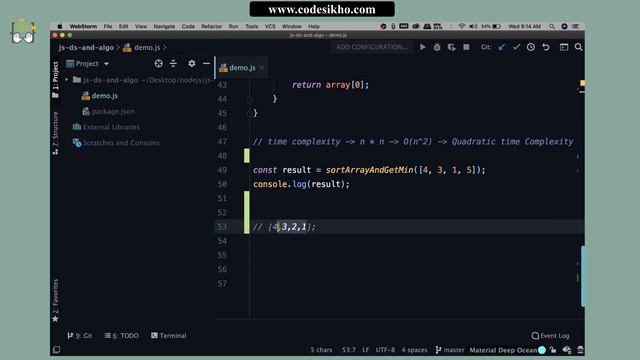DS & ALGO #9: Cases in Big O Notation смотреть онлайн