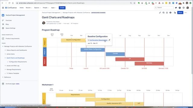 Confluence for Project Management: Project Portfolio Dashboards and Status Reports смотреть онлайн