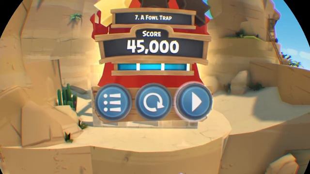 Angry Birds VR: Isle of Pigs - World 2 3 stars смотреть онлайн